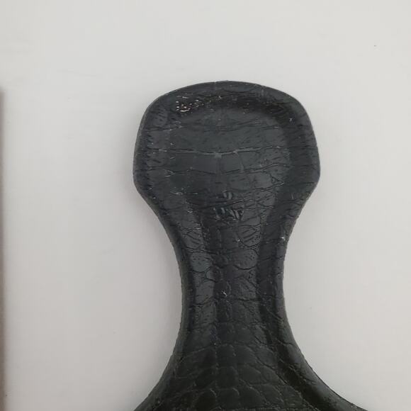 Vtg Goody Hair Pick Black Crocodile Textured 6.5” Lift & Volume Pre-Owned - Picture 4 of 7